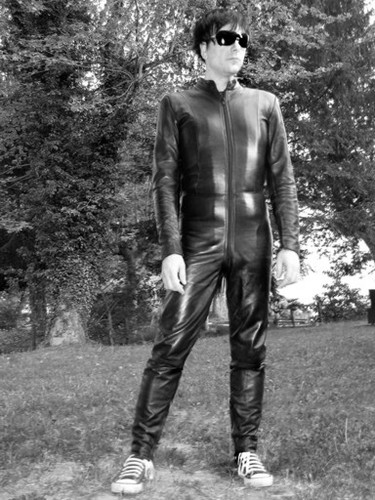 Lederanzug lederoverall - lederanzug,