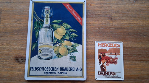 Werbeschilder blech - werbeschilder,