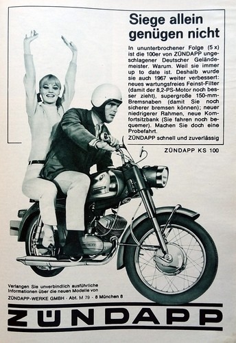 Zündapp 100 originale - zündapp, ks