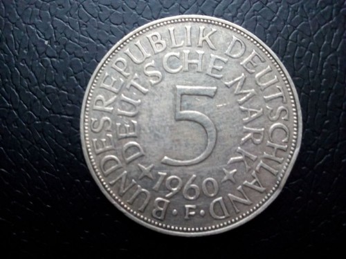 1960 silberadler sehr - "f",