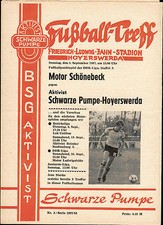 DDR-Liga 87/88 Aktivist Schwarze Pumpe - BSG Motor Schönebeck, 06.09.1987