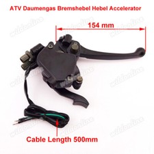 ATV Daumengas Bremshebel Hebel