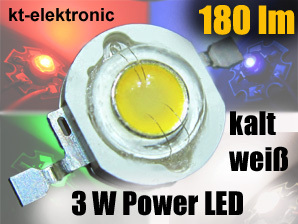 Stück power led emitter 3w - stück,