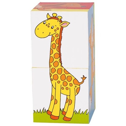 Goki würfelpuzzle tiere - würfelpuzzle, von