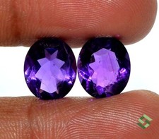 Natürlich Amethyst Oval