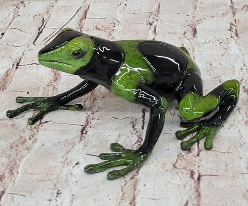 Buntes frosch bronze - buntes, skulptur
