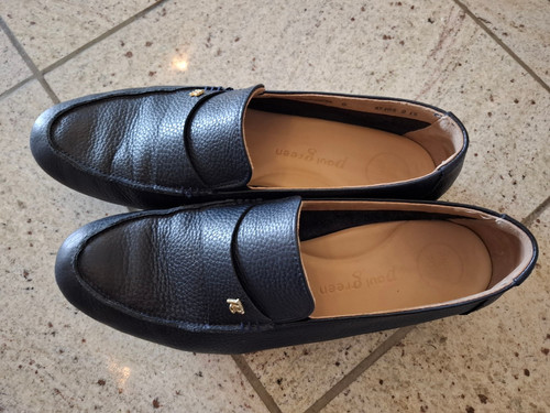 Paul green damenschuhe slipper - green,