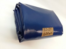 LKW-Plane, Gewebeplane: 3,2 x 2,1m -- Blau -- ca.600g/m² -- B-Ware