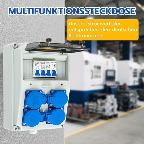 4x230v 4xls baustromverteiler - 4xls,