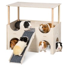 Nagerhaus Holz natur für