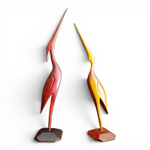 Holz kranich figuren - kranich,