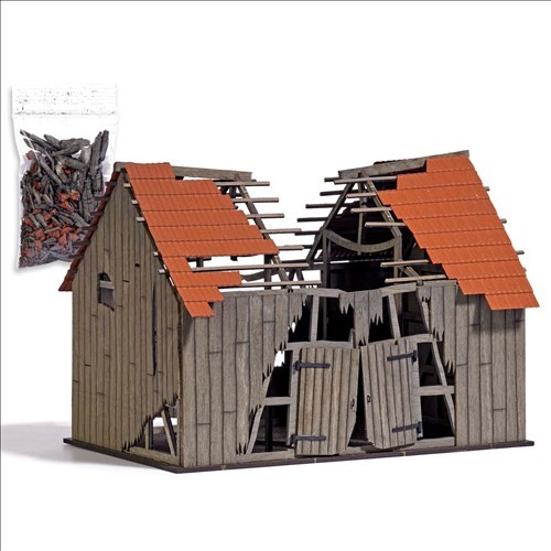 Busch 10062 verfallene scheune - busch,