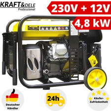 Stromerzeuger Inverter Benzin Notstromagreggat Generator Stromagregat 4,8 kW