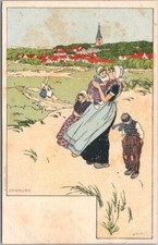 c1900s Artist-Signed CASSIERS