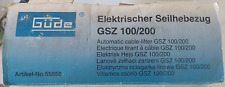 Güde - elektrischer Seilhebezug - GSZ 100/200 - 55050 - neu