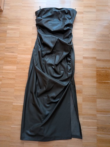 Damen kunstleder kleid von - kunstleder,