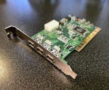 3-Port firewire IEEE1394 card PCI