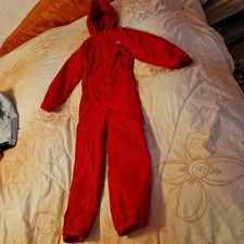Schneeanzug, TRESPASS TP75, Gr. 122- 128, rot, wasserdicht, Kapuze, gut erhalten