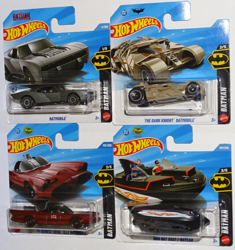 Lot hot wheels tv - 4x,
