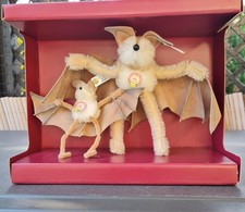 Steiff Eric Fledermaus - Set,  Replica von 1959 limitierte Auflage 4000 Stück