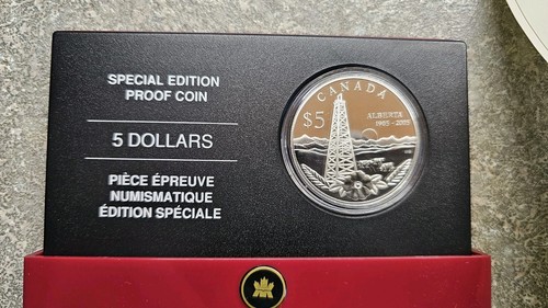 Proof silver dollar 100 - silver, 5
