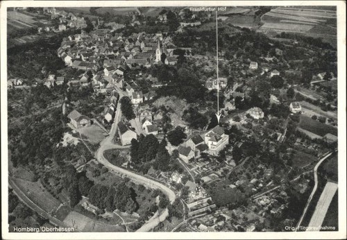 Homberg ohm fliegeraufnahme - homberg,