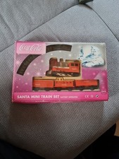 Coca Cola Santa Mini Train Set