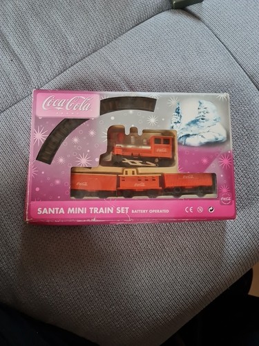Coca cola santa mini train - cola, set