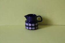 Melitta Kopenhagen Form 25 Tupfenrosa Saphirblau Milchkännchen