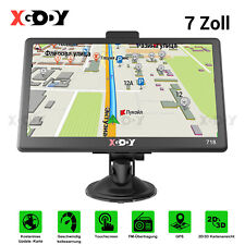 XGODY 7 Zoll Navigationsgerät Für LKW PKW BUS Navi Navigation GPS POI Blitzer