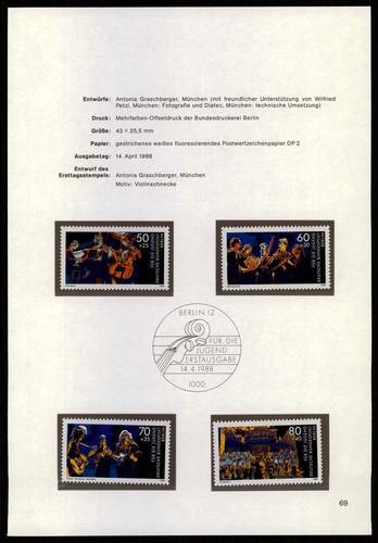 Berlin schmuckblatt 1988 - schmuckblatt, 1988/69