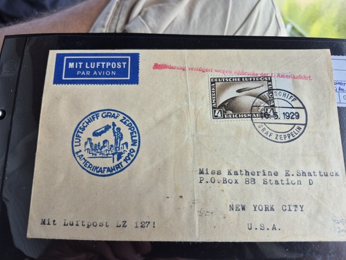Zeppelin post amerika - , 1.