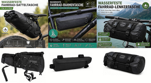 Fahrradtasche wasserfest