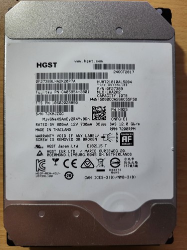 Hgst ultrastar he10 10tb - hgst,