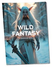 Wild Fantasy Kalender 2026 Wandkalender Loch-Kalender