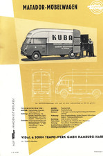 TEMPO MATADOR MÖBELWAGEN -