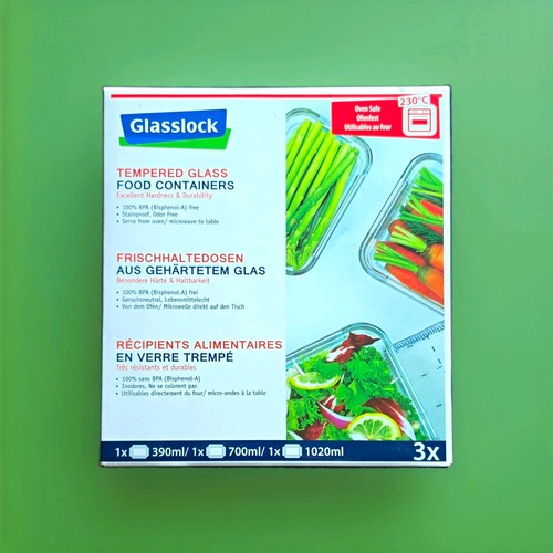 Glasslock frischhaltedosen - glasslock,