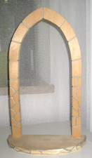 Holzbogen geschnitzt, 23cm x