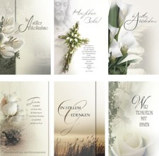 Trauerkarten mit Umschlag 