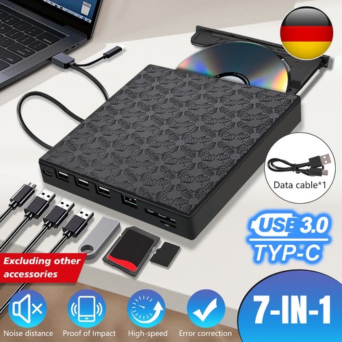 Usb 0 externes dvd - 7-in-1, 3.0