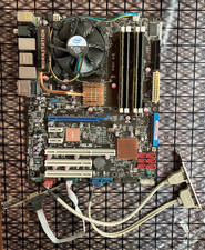 ASUS P5K WS Workstation mainboard LGA 775 + Intel XEON X3220 + 8GB RAM Kingston