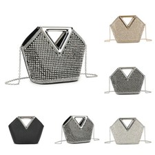 Verzierte Damen-Schultertasche