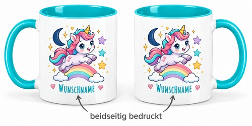 Einhorn tasse mit - einhorn,