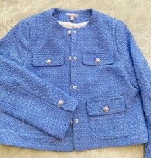 H&m Jacke Blazer Tweed Bouclé