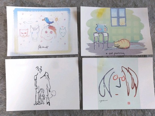 Kunst postkarten - 4, kunst-postkarten