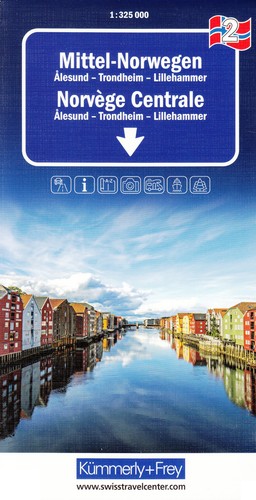 Norwegen regionalkarte - norwegen,