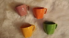 Bunte Tassen, 4 Stück