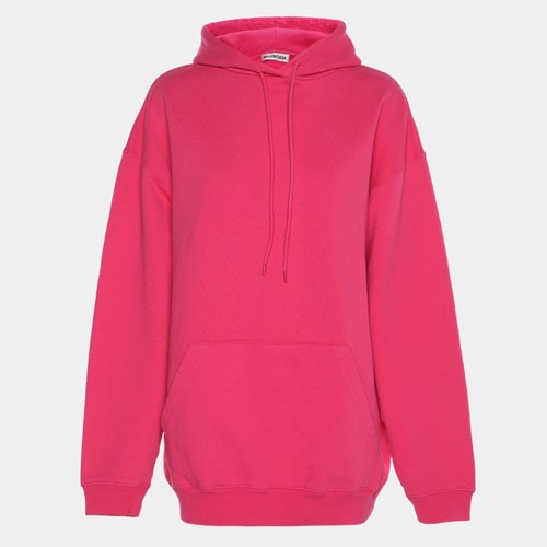 Balenciaga pink knit hooded - pink,