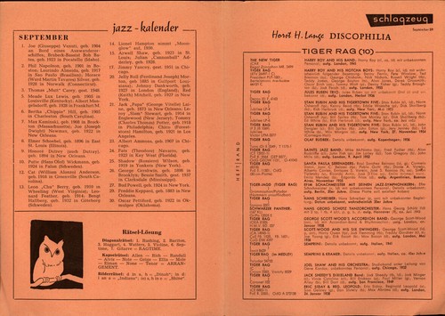 Schlagzeug jazz wort - in,