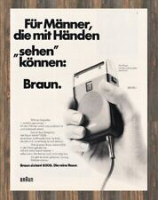 Braun sixtant 6006 - Reklame Werbeanzeige Original-Werbung 1972 (6)